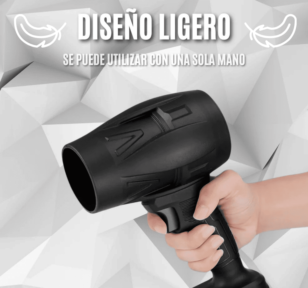 TurboSoplador PRO™ 1500W | Batería + Maletín GRATIS