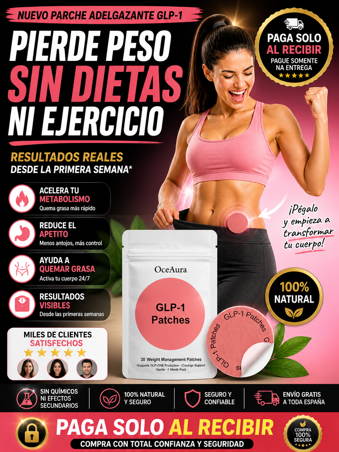 Parches Luxxevia Apoyo Natural y Discreto para un Estilo de Vida Saludable