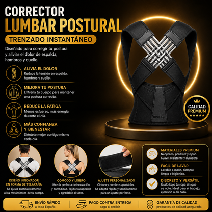 Corrector de postura con tirantes para espalda para mujeres y hombres, alisador de hombros