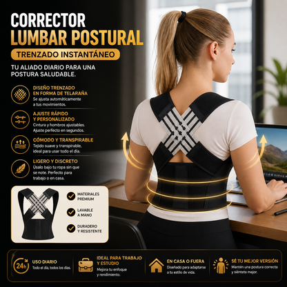 Corrector de postura con tirantes para espalda para mujeres y hombres, alisador de hombros