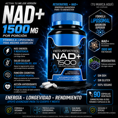 NAD Reservatrol Suplemento