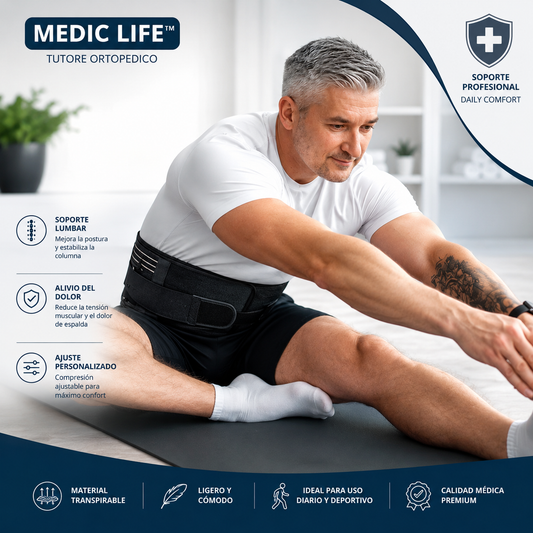 Férula Ortopédica de Compresión y Estabilidad Medic Life™