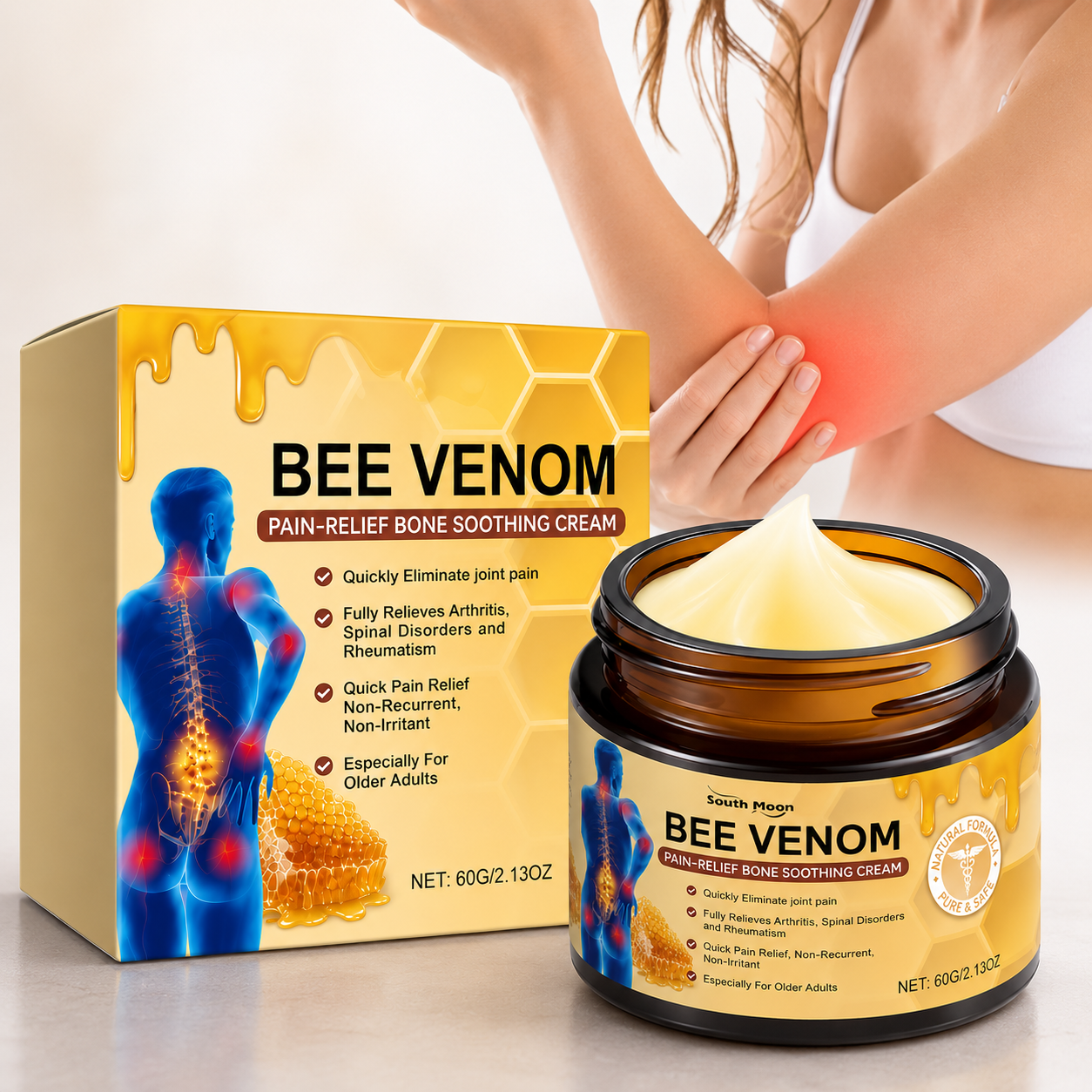 Crema Veneno de Abeja - Alivio Natural