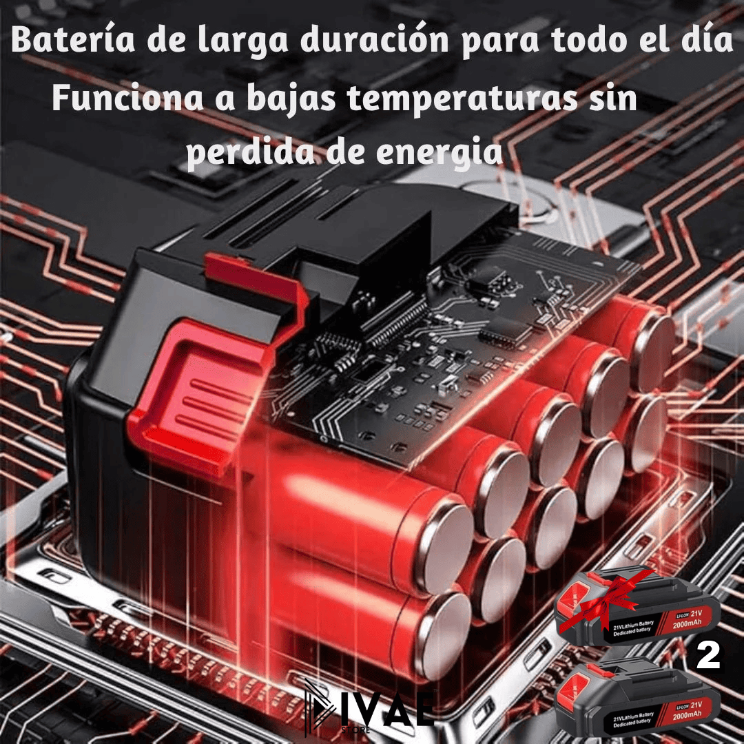 TurboSoplador PRO™ 1500W | Batería + Maletín GRATIS