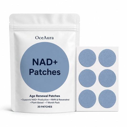 Kind Patches™ NAD+ – Parches de Energía Celular y Bienestar con NMN y Resveratrol