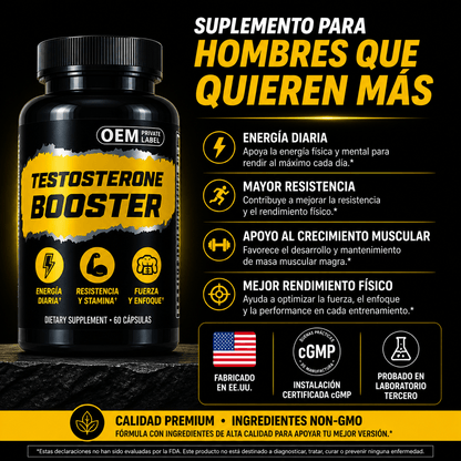 Suplemento Testosterone Booster