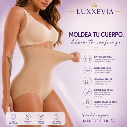 Luxxevia Slim Control — Faja Moldeadora de Control Firme, Invisible Bajo la Ropa