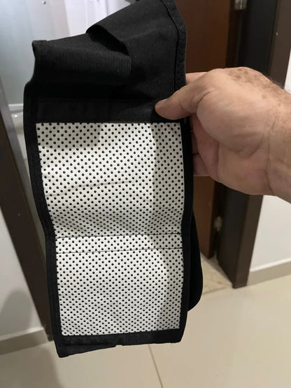 Cinturón Lumbar Térmico con Almohadilla Autorregulable – Alivio del Dolor de Espalda, Ciática y Tensión Muscular  Ajustable y Transpirable
