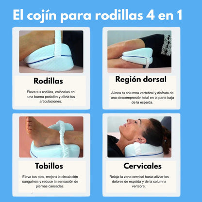 Almohada Cojín Ortopédico para Piernas