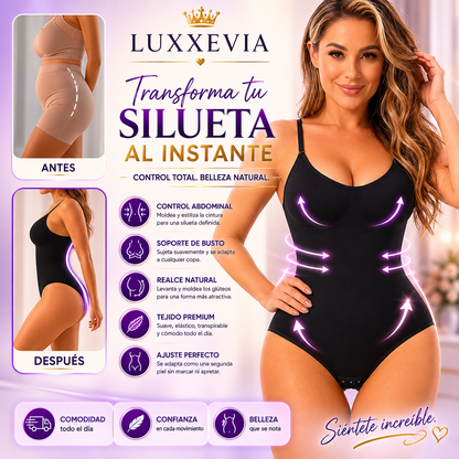 Luxxevia Sculpt Body — Body Moldeador con Control Abdominal y Realce