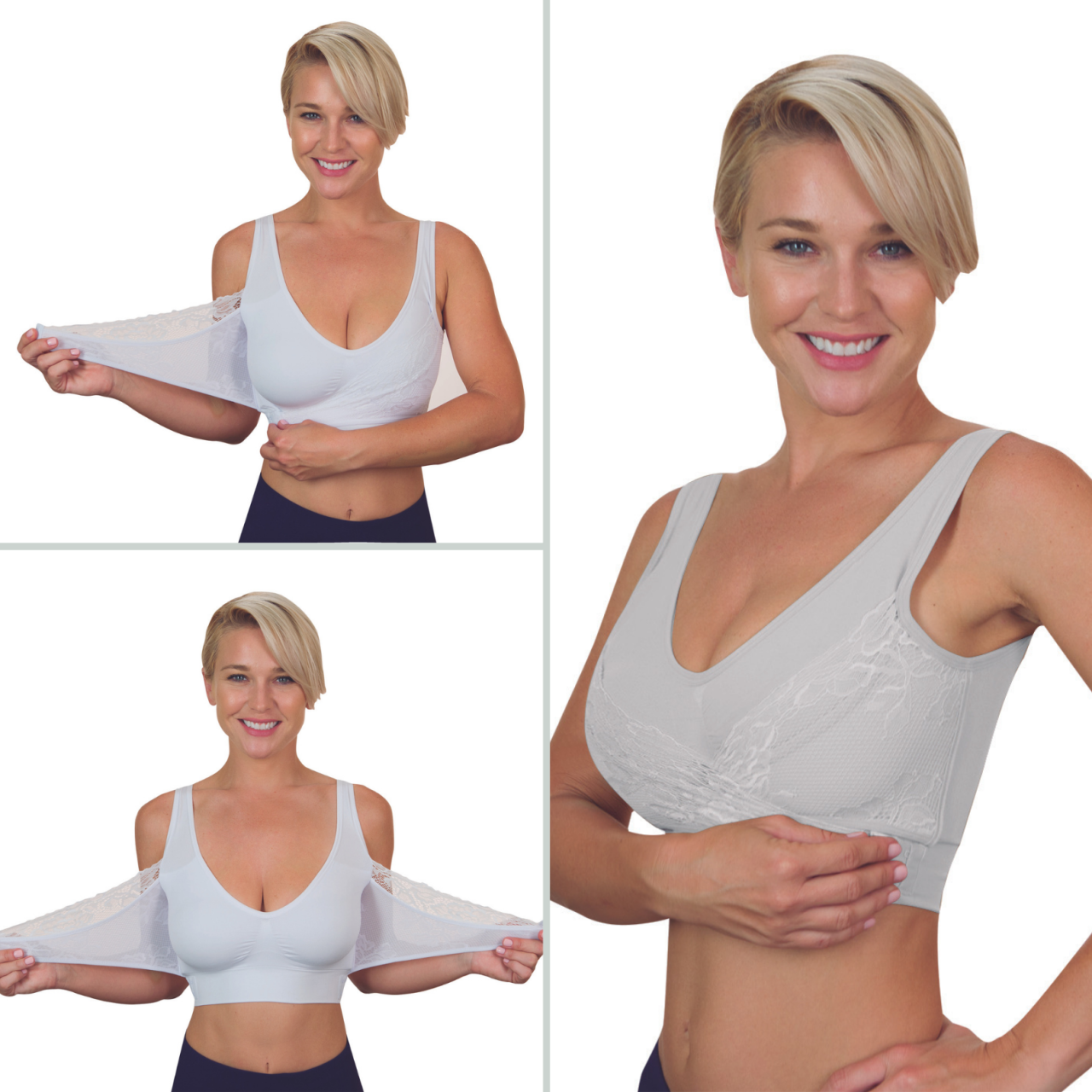 Luxxevia Push Up Bra — Sujetador Sin Costuras, Realce Natural (Set 3)
