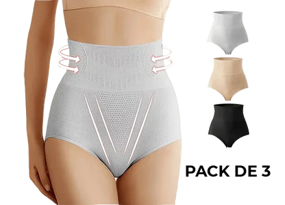 Luxxevia Shape Faja Pack de 3 Bragas Moldeadoras Push Up