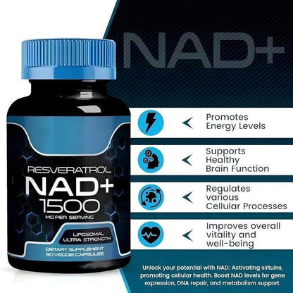 NAD Reservatrol Suplemento