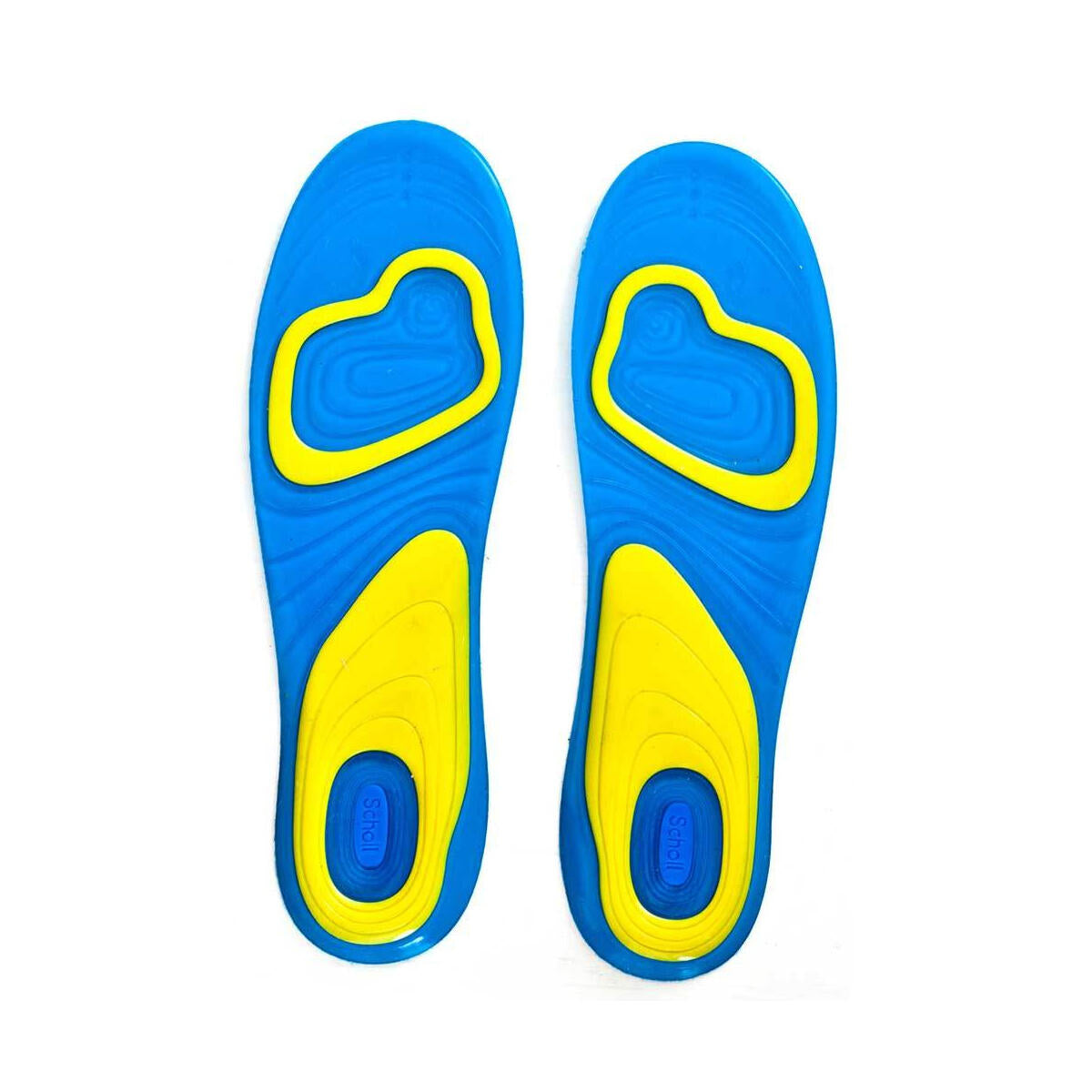 PACK 4 PARES PLANTILLAS GEL ACTIVO USO DIARIO TALLA 41-47