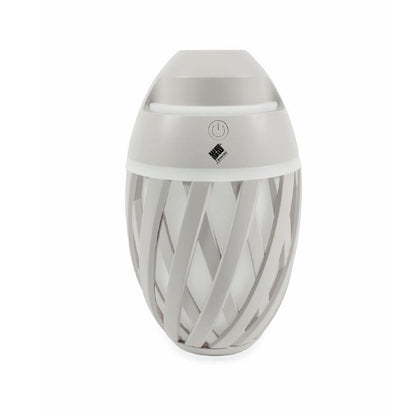 Humidificador con difusor de aromas con luz LED USB 500 ml gris